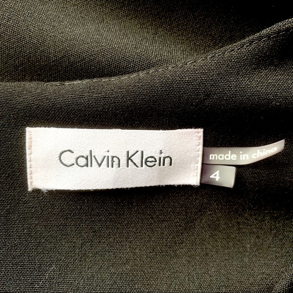 NWT Calvin Klein Keyhole A-Line Dress - Picture 4 of 13